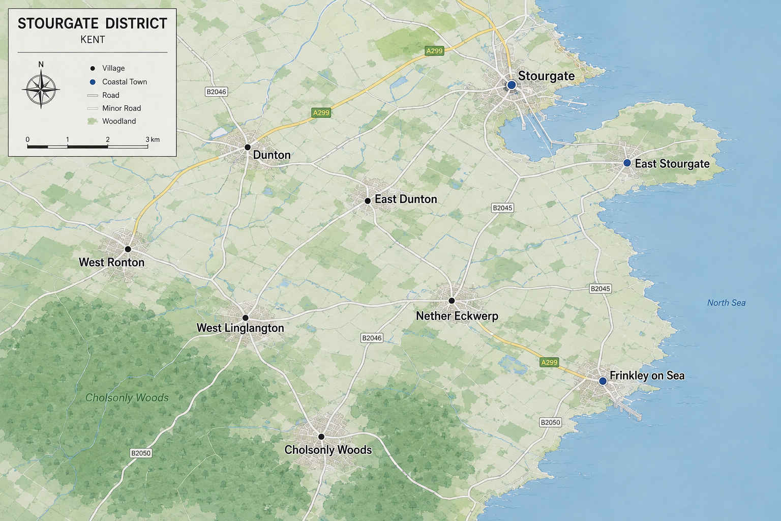 Stourgate region of Kent.