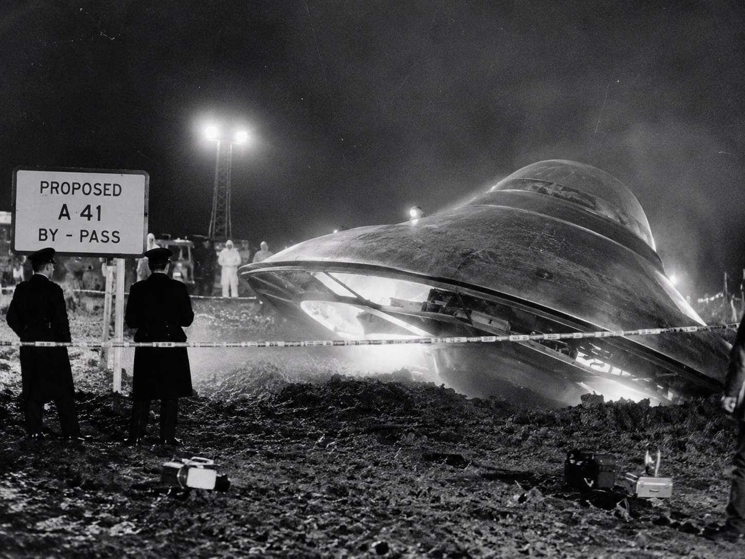 Possible Alien Craft Reported Near Proposed Bypass Site